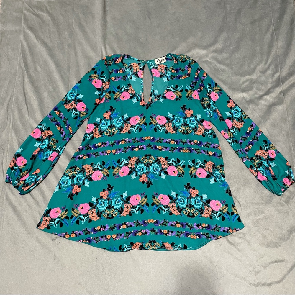 Show Me Your Mumu Baby Buds Donna Michelle Tunic EUC Size XS